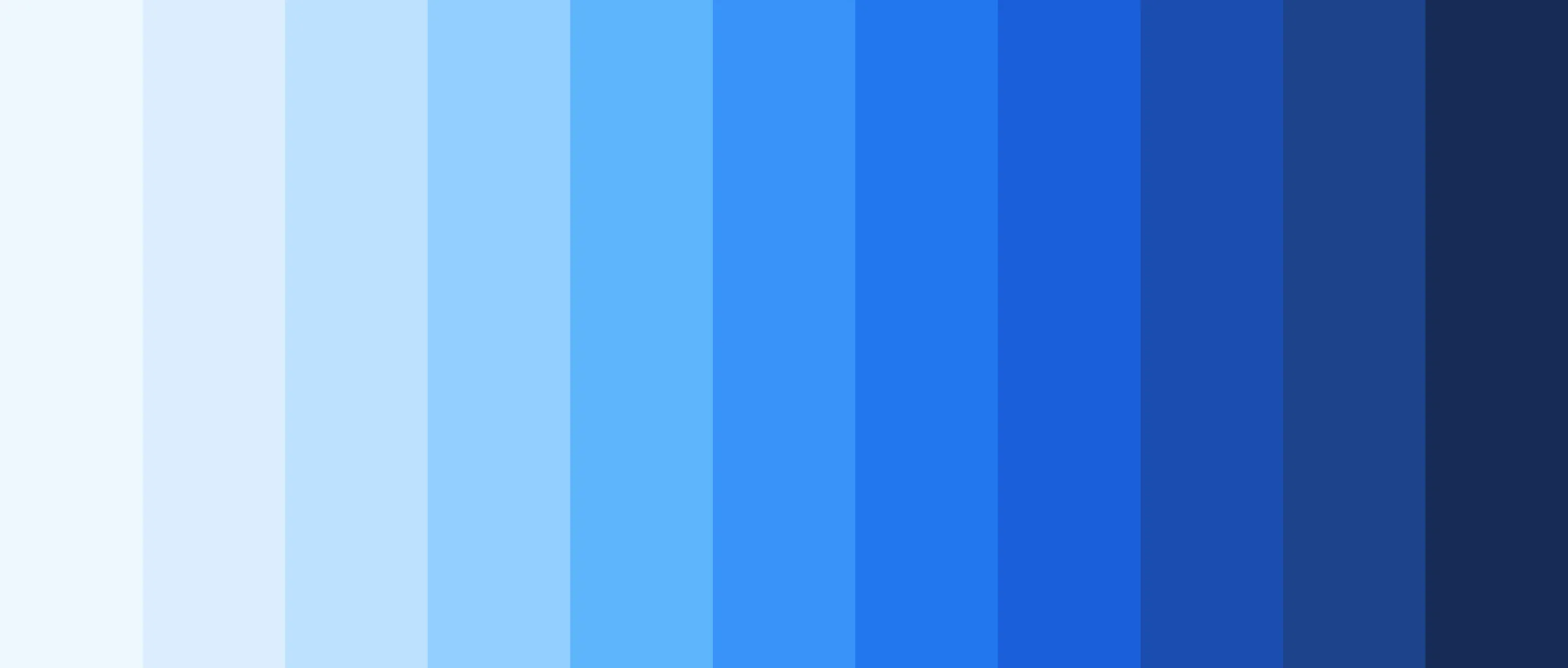 Replace. Farbsystem Picton Blue — Palette als Design-Token
